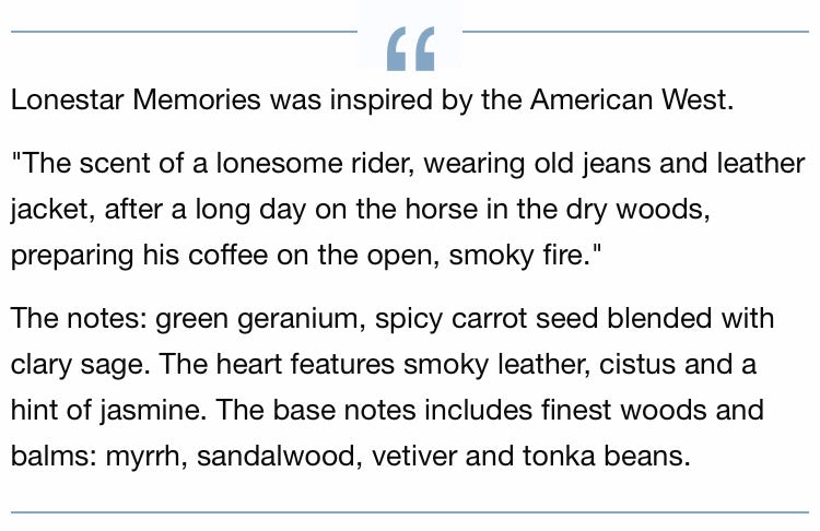Lonestar Memories Tauer Perfumes | 8 Drop, 1/2mL, 2mL, 5mL, 9mL or 10mL