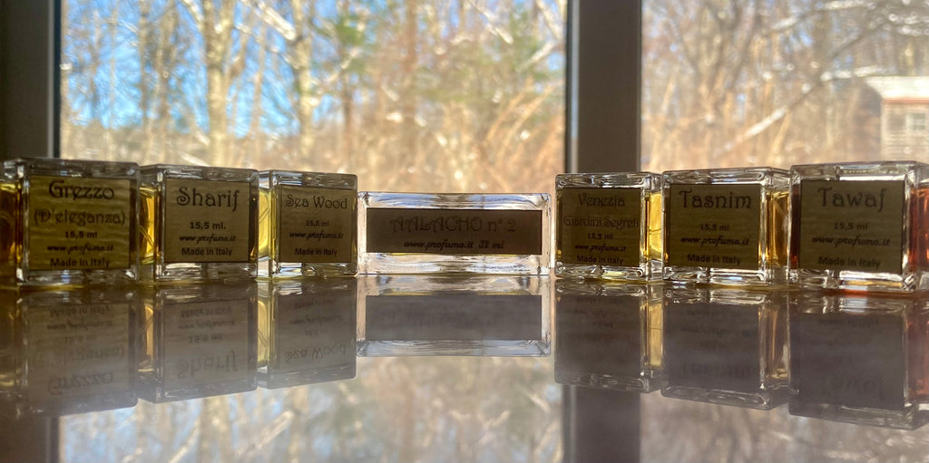 La Via del Profumo Assorted Fragrances | 8 Drop, 1/2mL & 2mLs