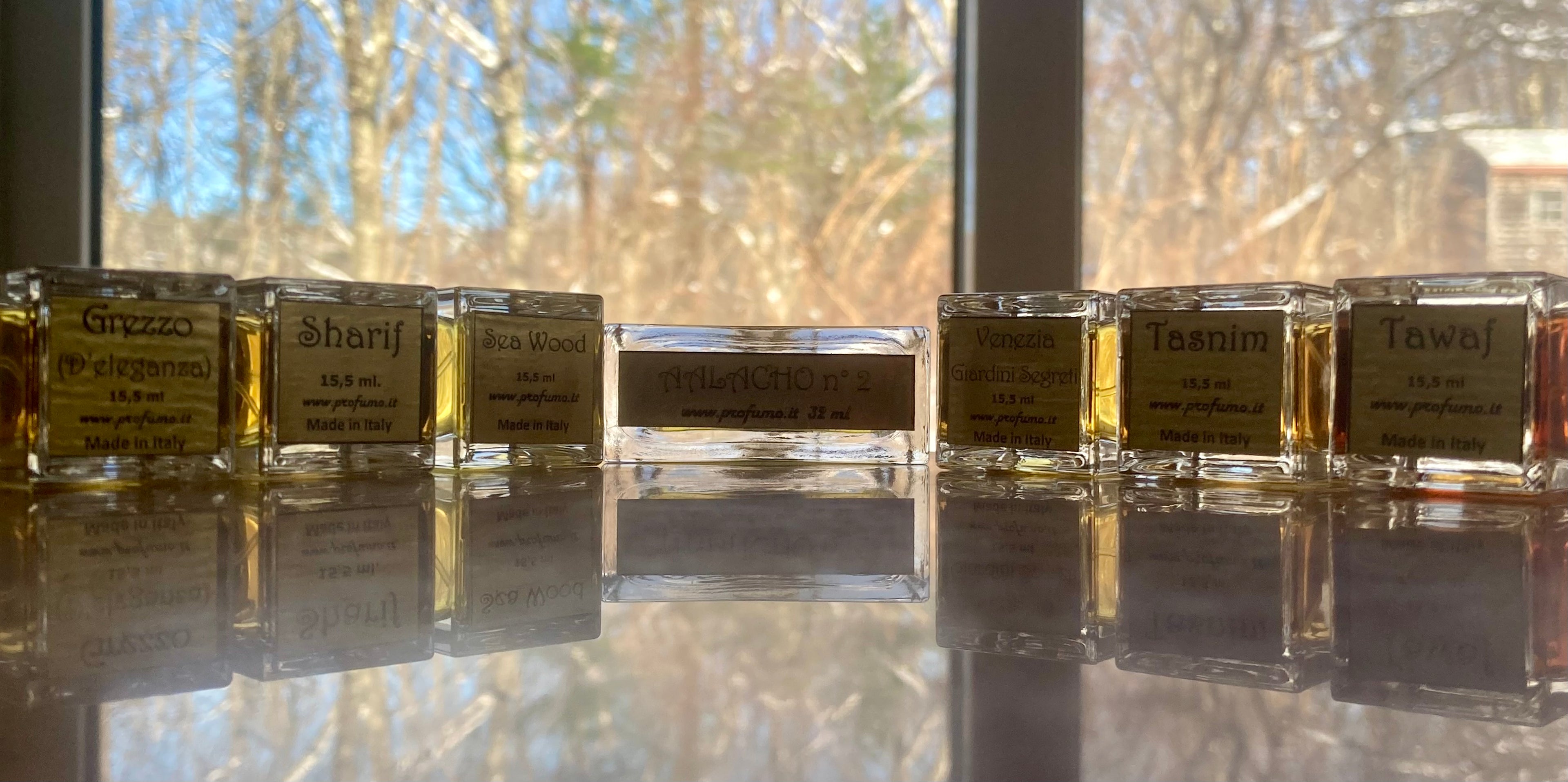 La Via del Profumo Assorted Fragrances | 8 Drop, 1/2mL & 2mLs