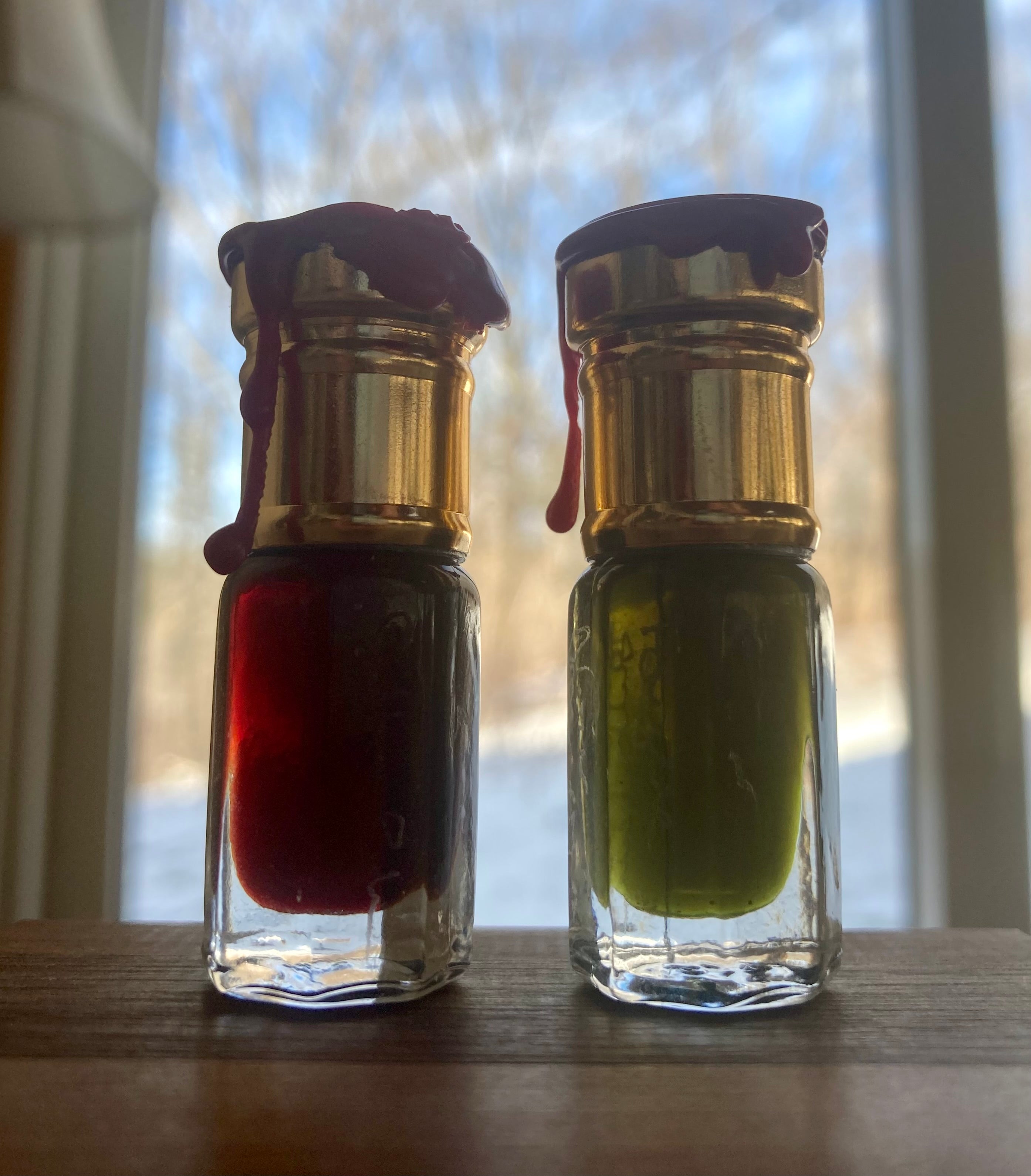 Sultan Pasha Incense & Fougère Noire Attars | 2 Drop, 0.1g & 0.15g Samples
