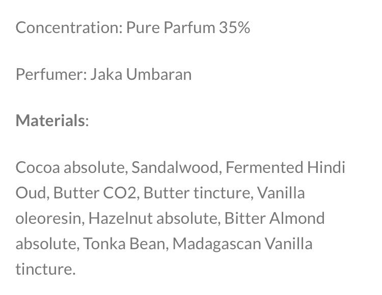 Perfect Movie Date UCCA Oud Perfumes | 8 Drop Sample