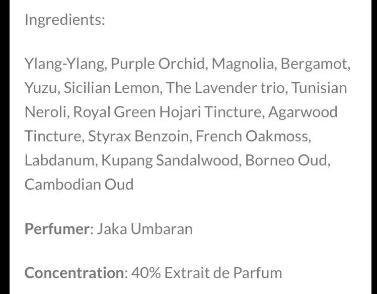 Universal Fougere UCCA Oud Perfumes | 8 Drop Sample