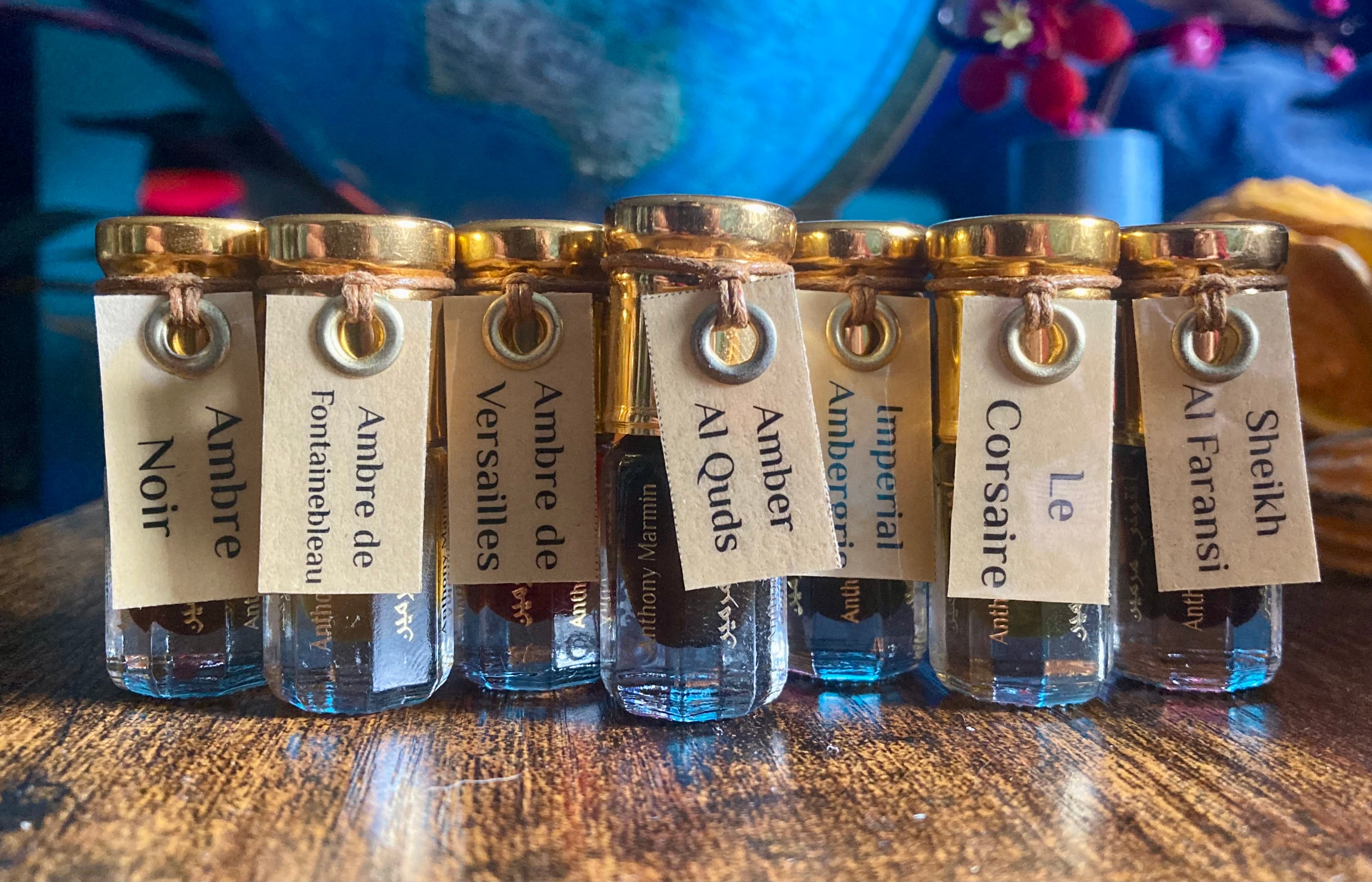 Maison Anthony Marmin Assorted Attars | 2 Drop, 0.1g & 0.15g Samples