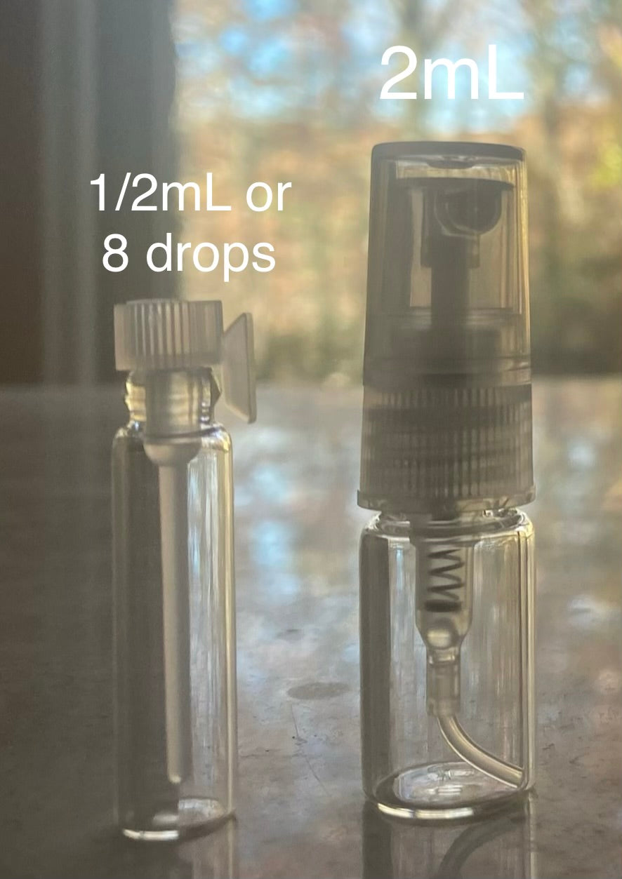 Happyland Studio Fragrances Assorted Perfumes | 1/2mL & 2mL Samples