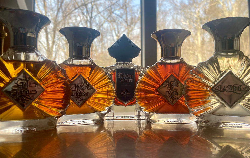 Areej le Doré Five Fragrance Bundle | 8 Drop, 1/2mL, 2mL & 5mL